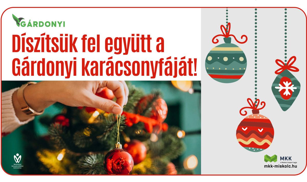 Karácsonyi díszeket várunk!