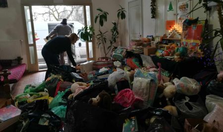 Karácsonyi gyűjtésről és átadásról